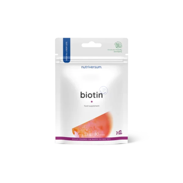 Nutriversum Biotin tabletta | 30 tabletta