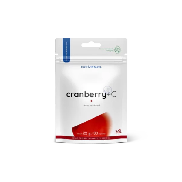 Nutriversum Cranberry + C tőzegáfonya kapszula | 30 kapszula