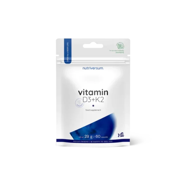 Nutriversum Vitamin D3 + K2 60 kapszula