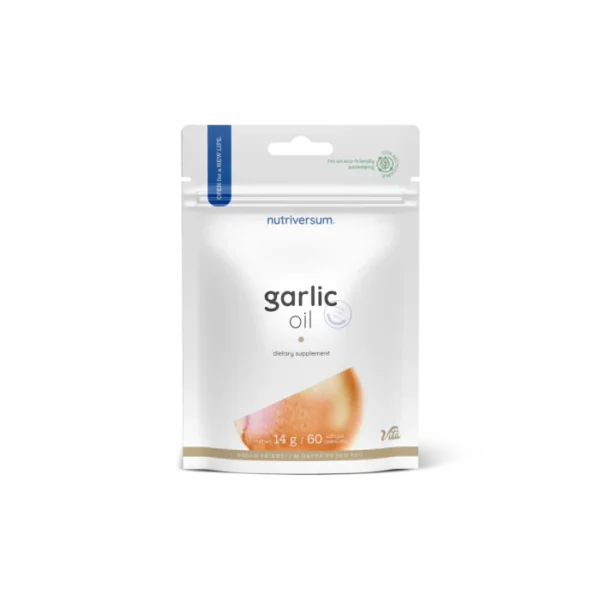 Nutriversum Garlic Oil fokhagyma olaj lágykapszula | 60 kapszula