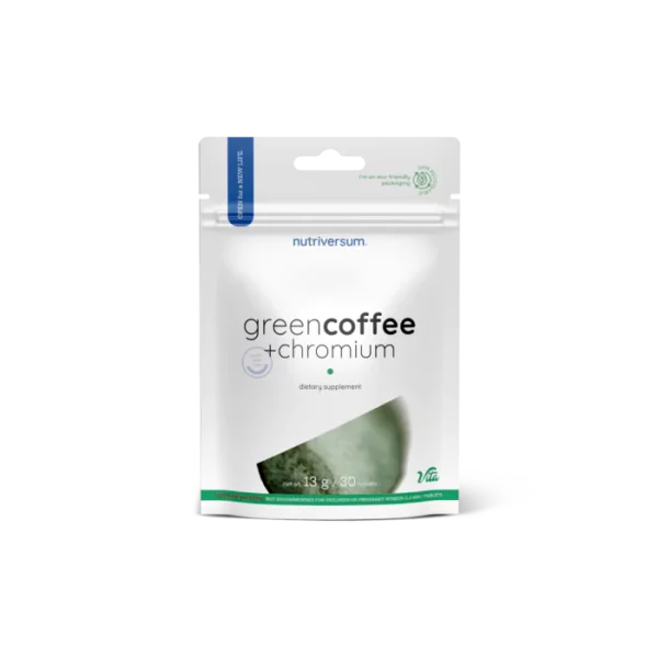 Nutriversum Green Coffee + Chromium | 30 tabletta
