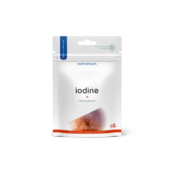 Nutriversum Iodine jód tabletta | 30 tabletta