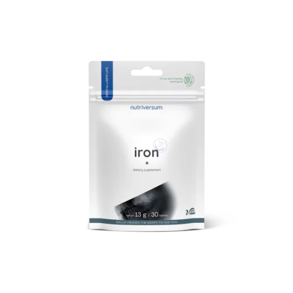 Nutriversum Iron vas tabletta | 30 tabletta