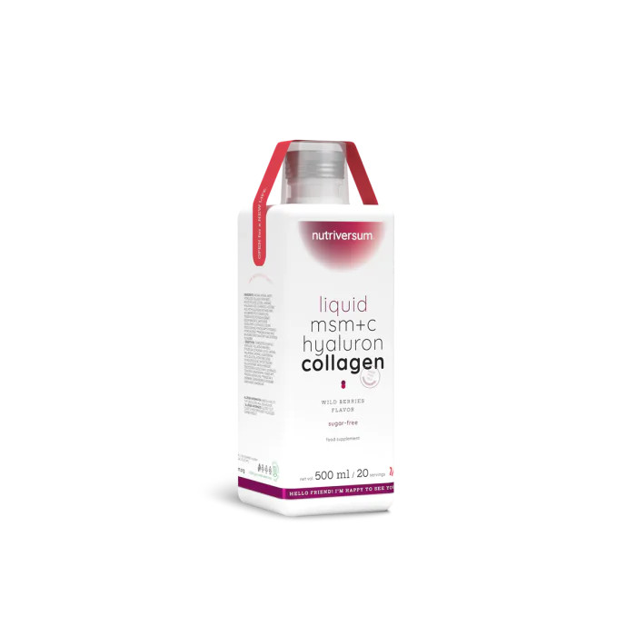 Nutriversum Liquid MSM+C Hyaluron Collagen 500 ml - Image 6