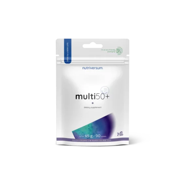 Nutriversum Multi 50+ senior multivitamin | 90 tabletta