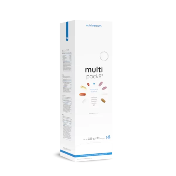 Nutriversum Multi Pack 8 multivitamin csomag | 30 csomag