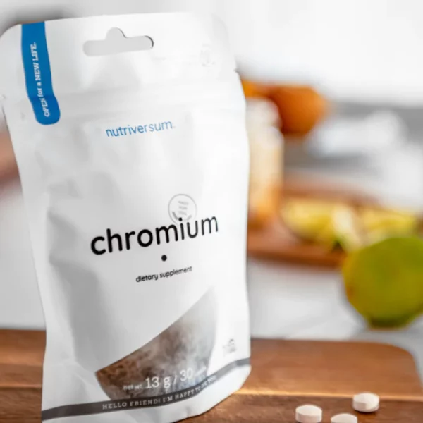 Nutriversum Chromium króm tabletta | 30 tabletta - Image 3
