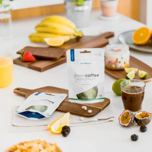 Nutriversum Green Coffee + Chromium | 30 tabletta - Image 2