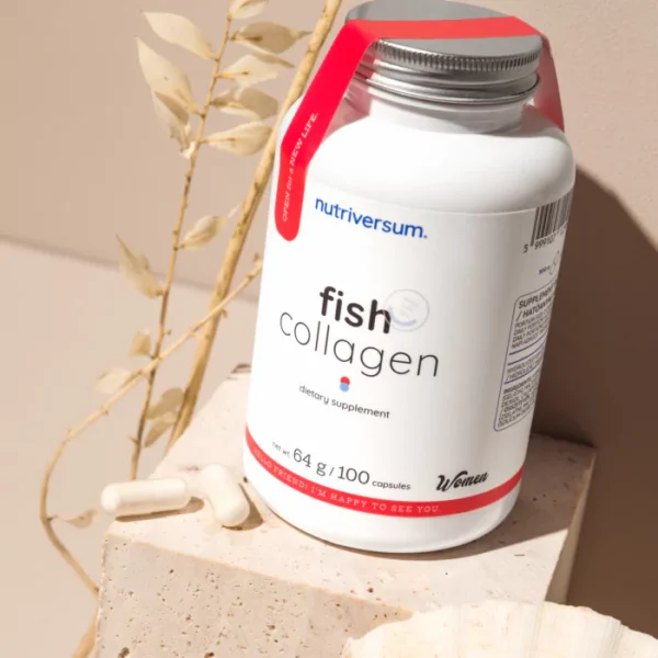 Nutriversum Fish Collagen halkollagén kapszula - Image 3