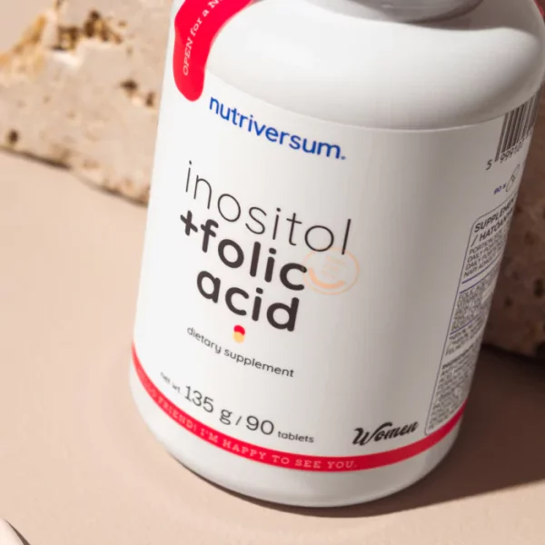 Nutriversum Inositol + Folic Acid inozitol és folsav tabletta | 90 tabletta - Image 3