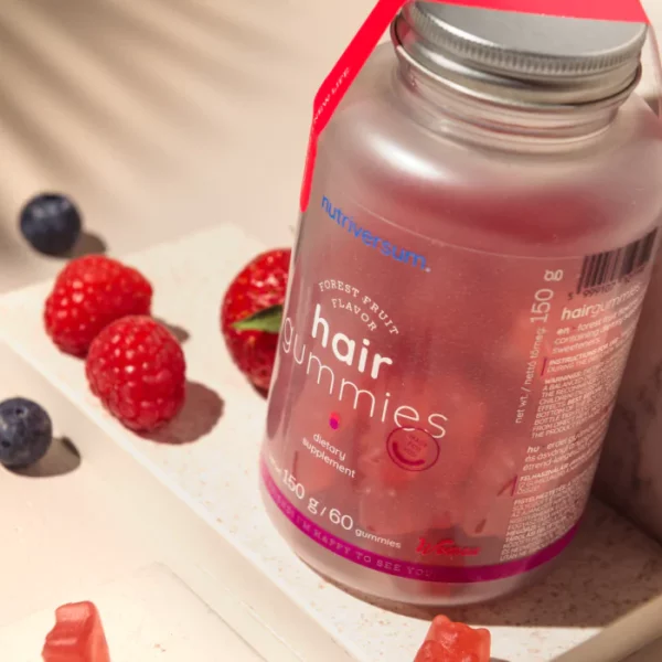 Nutriversum Hair Gummies hajvitamin | 60 gumitabletta - Image 3