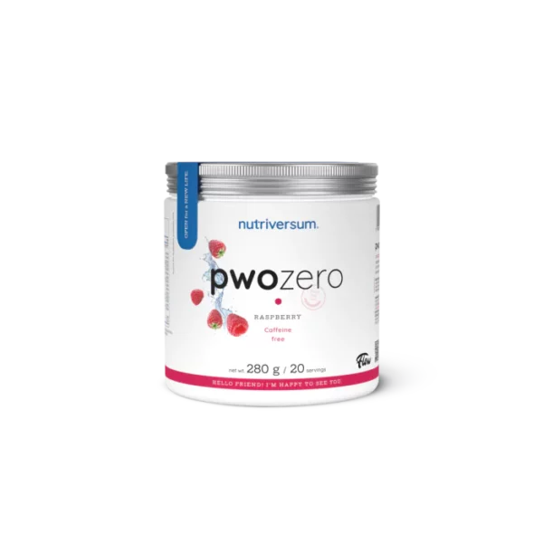 Nutriversum PWO Zero koffeinmentes energizáló italpor