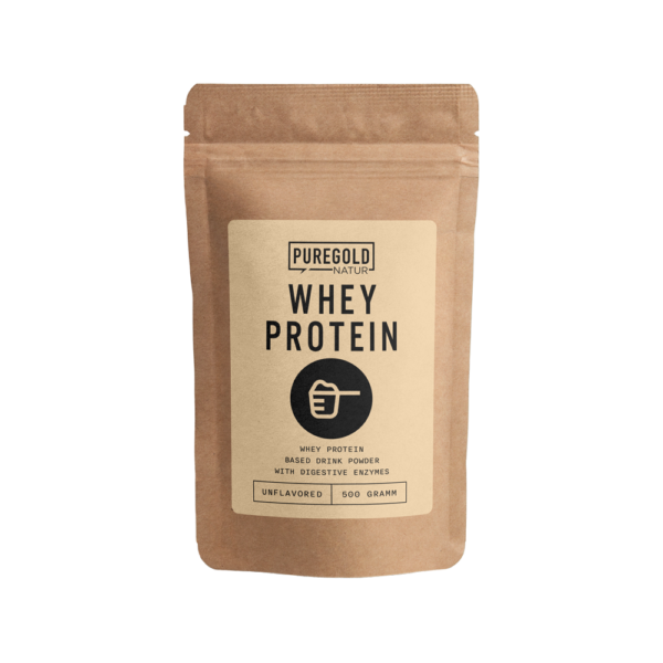 Pure Gold Natur Whey Protein Fehérjepor - Ízesítetlen 500g