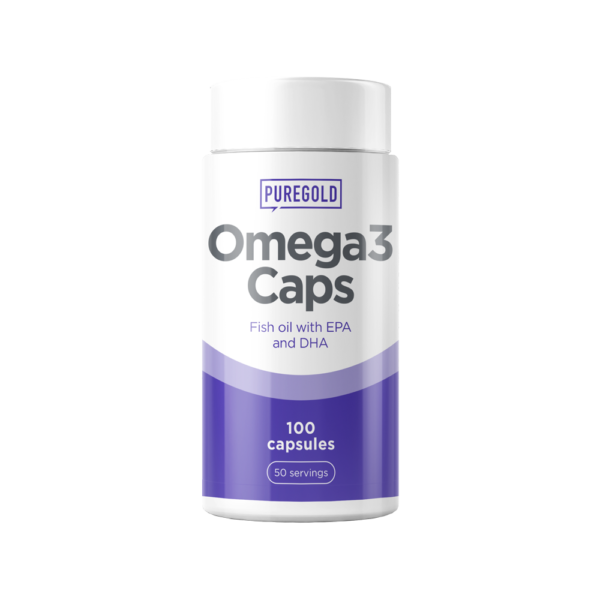 Pure Gold Omega 3 halolaj | 40 kapszula | 100 kapszula - Image 2