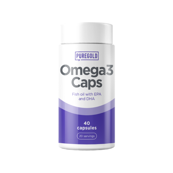 Pure Gold Omega 3 halolaj | 40 kapszula | 100 kapszula